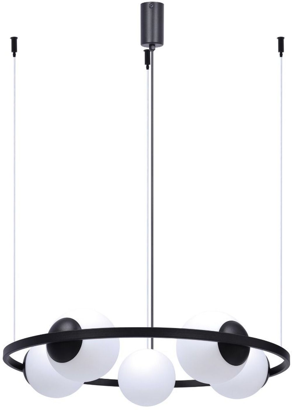Zuma Line Orbit závěsné svítidlo 5x40 W černá 5011
