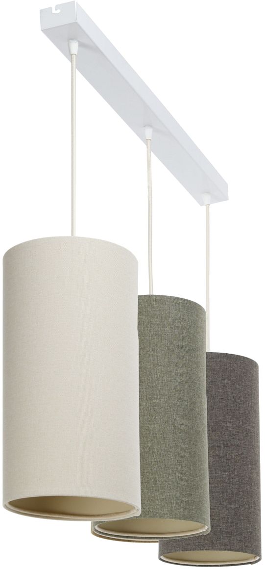 BPS Koncept Boho Ellegant Slim závěsné svítidlo 3x60 W šedá/popelavá-grafitová 0T0-L3-011