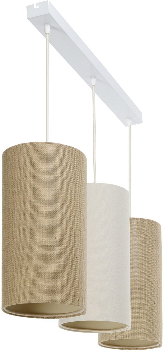 BPS Koncept Boho Ellegant Slim závěsné svítidlo 3x60 W hnědá-krémová 0T0-L3-012