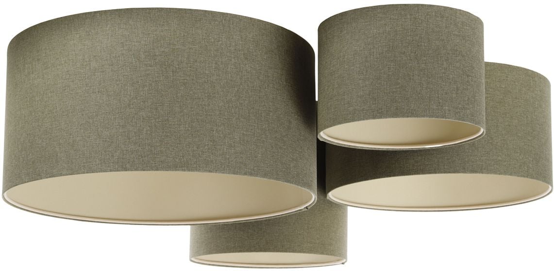 BPS Koncept Boho Ellegant stropní světlo 4x60 W zelená 084-067