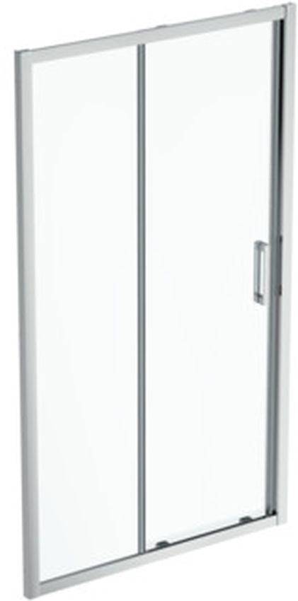 Ideal Standard Connect 2 sprchové dveře 110 cm posuvné stříbrná matný/průhledné sklo K9275EO