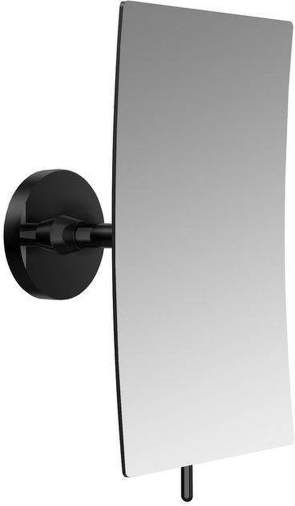 Emco Pure kosmetické zrcátko 13.2x20.8 cm obdélníkové černá 109413307