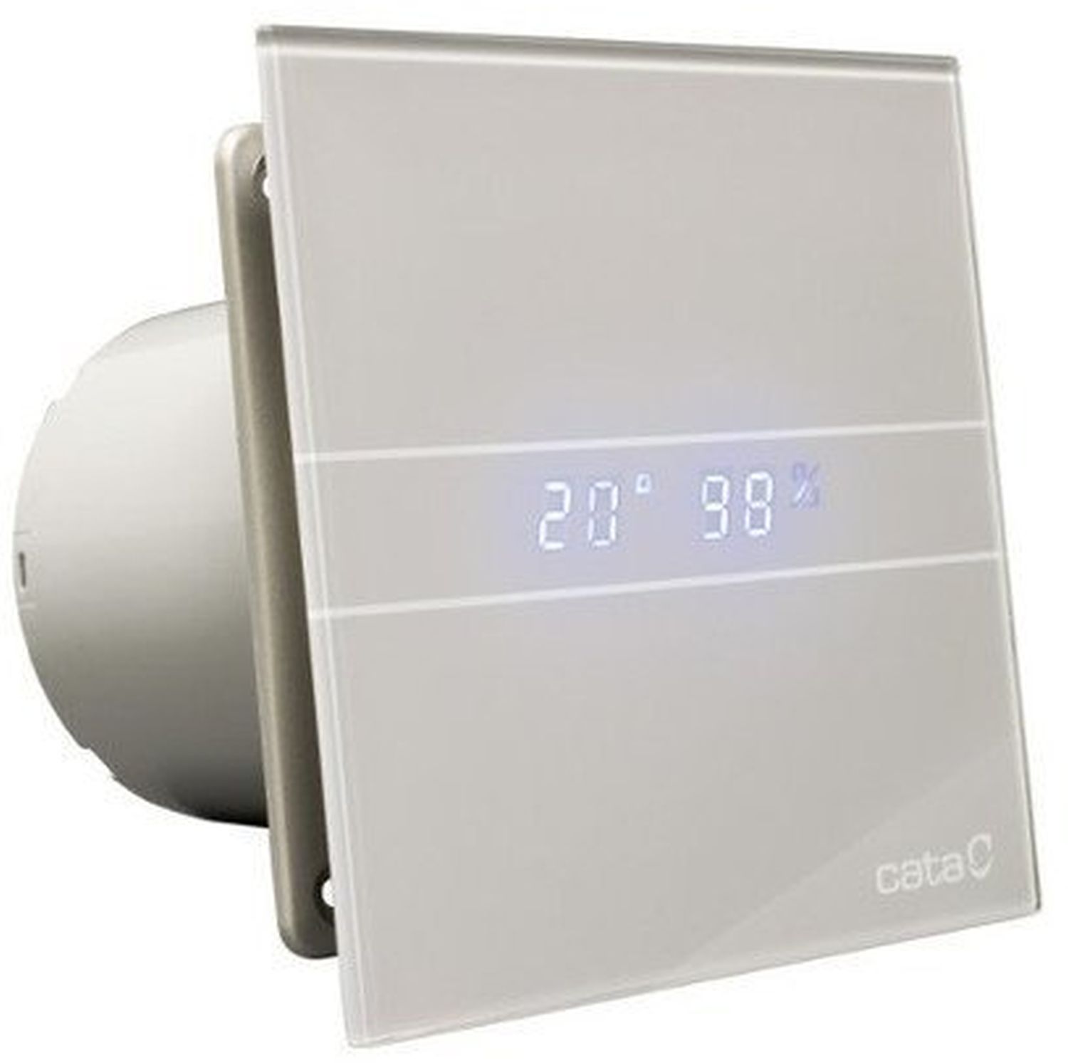Cata E-100 ventilátor s ozdobným panelem stříbrná 00900600