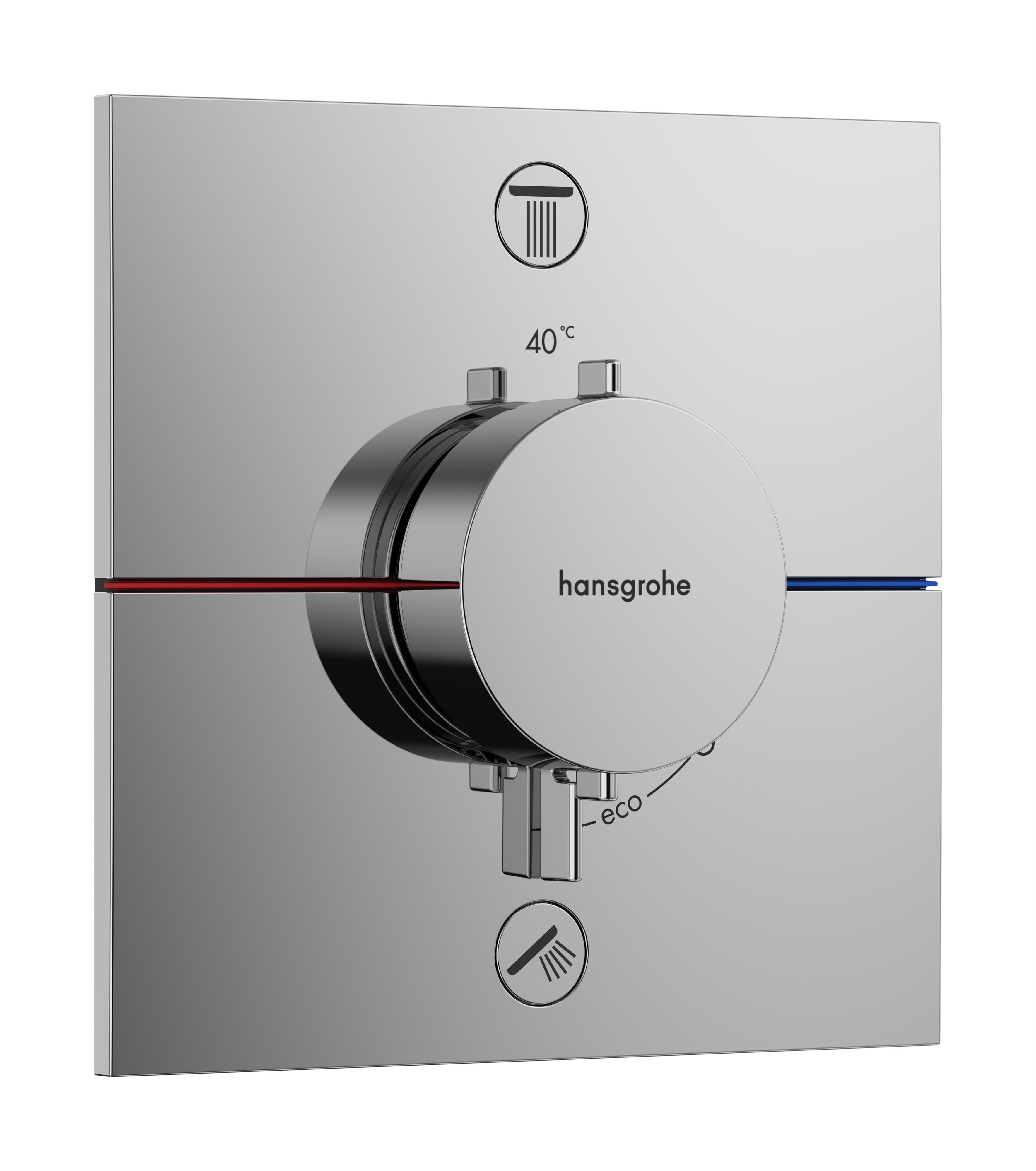 Hansgrohe ShowerSelect Comfort E vanová baterie pod omítku ano chrom 15578000