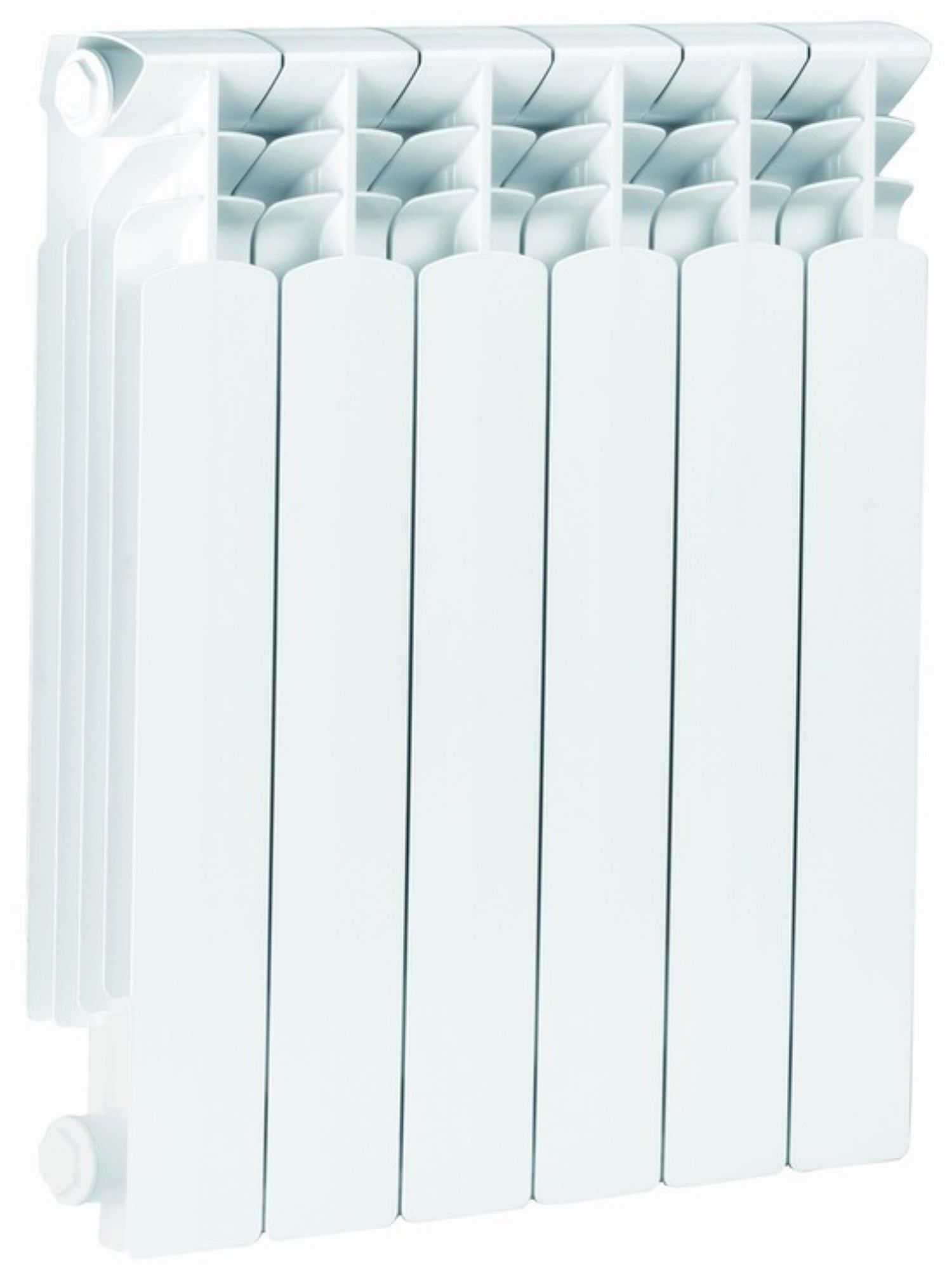 KFA Armatura G500F pokojový radiátor 32.2x57.2 cm podłączenie boční bílá 789-040-44
