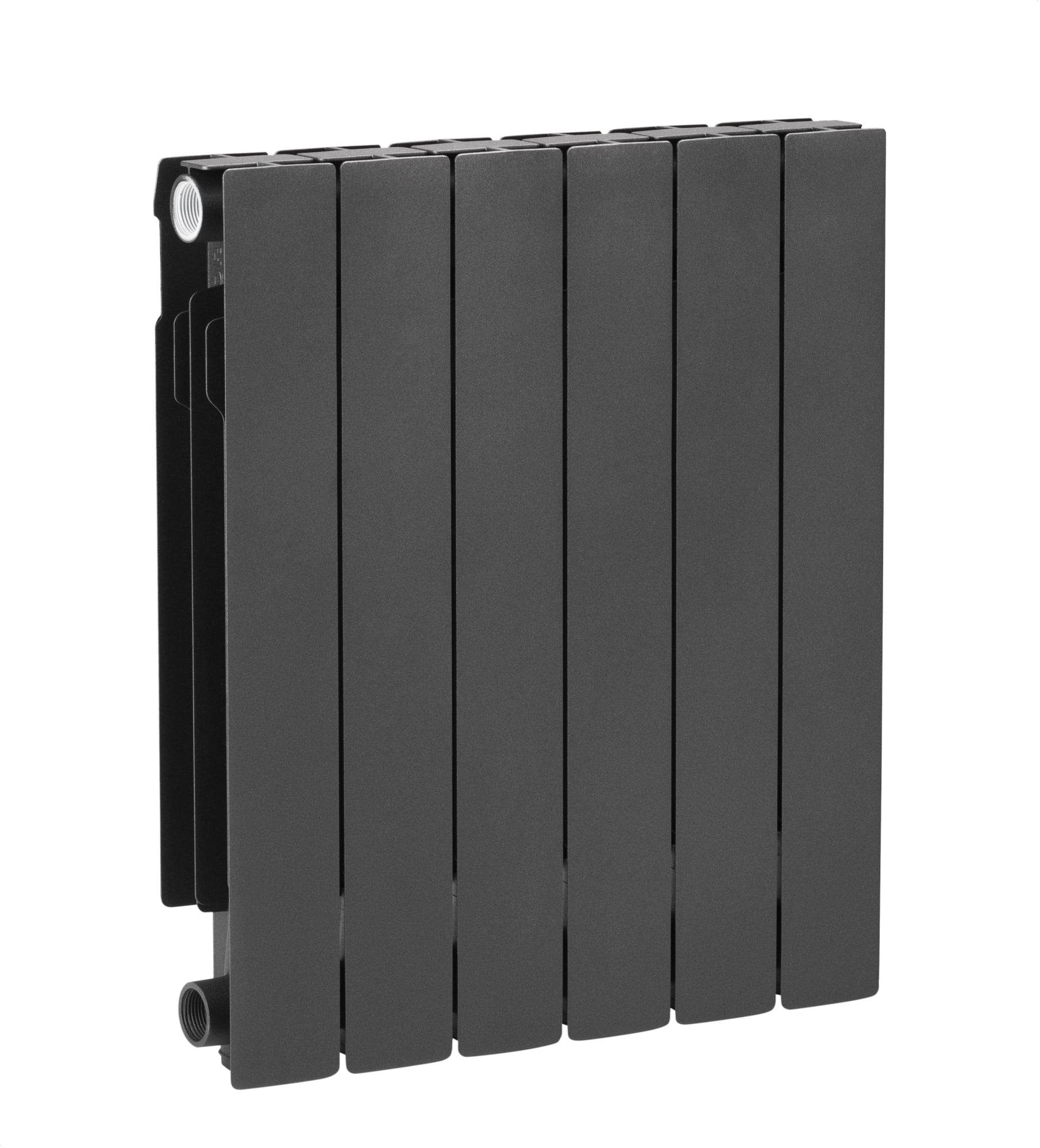 KFA Armatura ADR pokojový radiátor 57x48.3 cm podłączenie boční grafitová 763-060-61