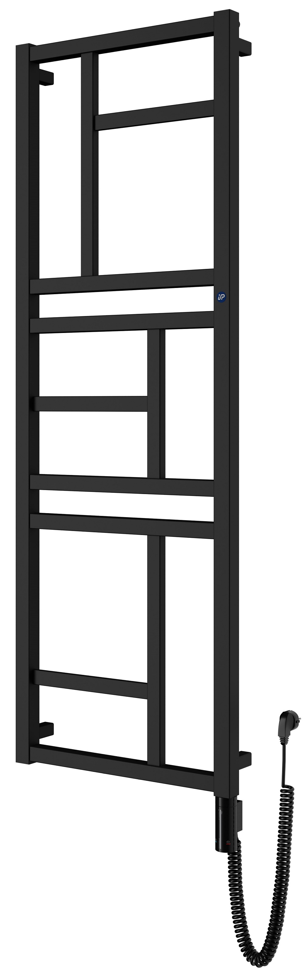Instal Projekt Mondrian elektrický radiátor 174x60 cm černá MONE-60/170C31+GH-06C2