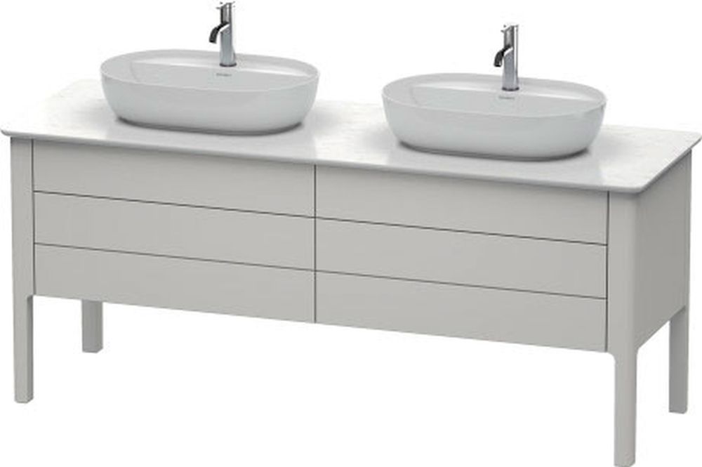 Duravit Luv skříňka 173.3x57x74.3 cm pod umyvadlo stojící bílá LU9567B3939