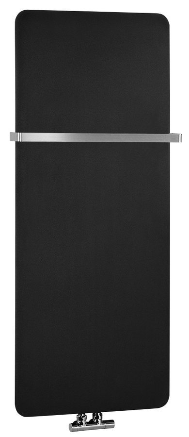 Sapho Tabella koupelnový radiátor Designově 119x49 cm černá MI1147