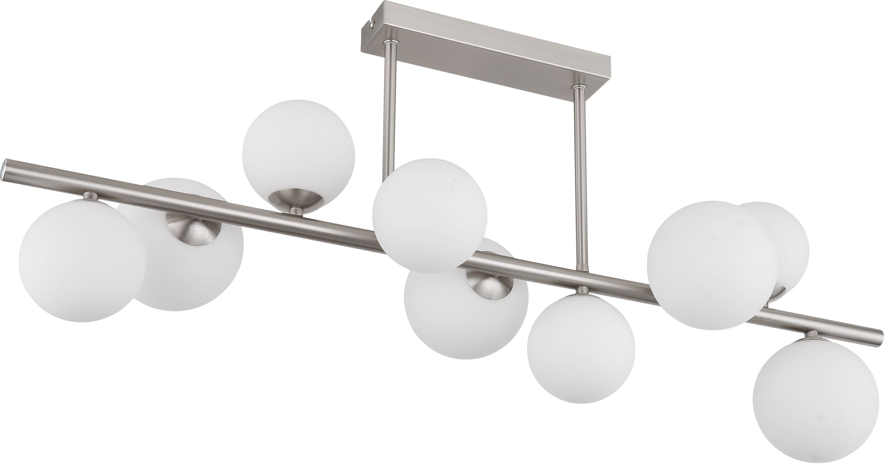 Globo Lighting Riha stropní světlo x3.5 W opálové sklo-nikl 56140-9D