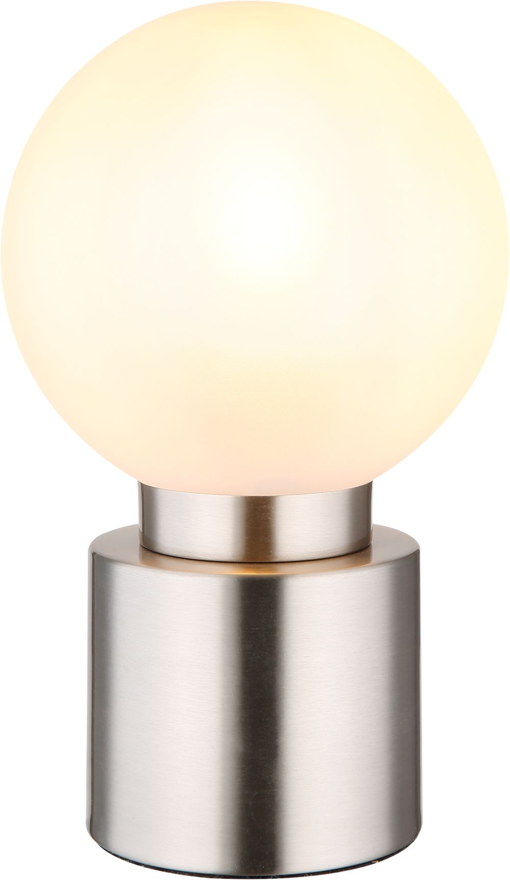 Globo Lighting Marka stolní lampa 1x25 W bílá-satén-nikl 21003N