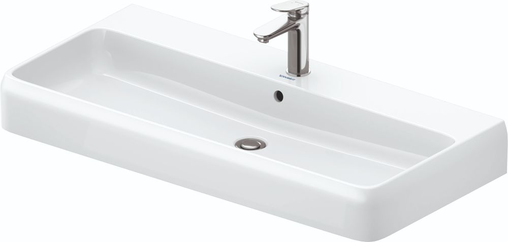 Duravit Qatego umyvadlo 100x47 cm obdélníkový nábytkový bílá 2382100027