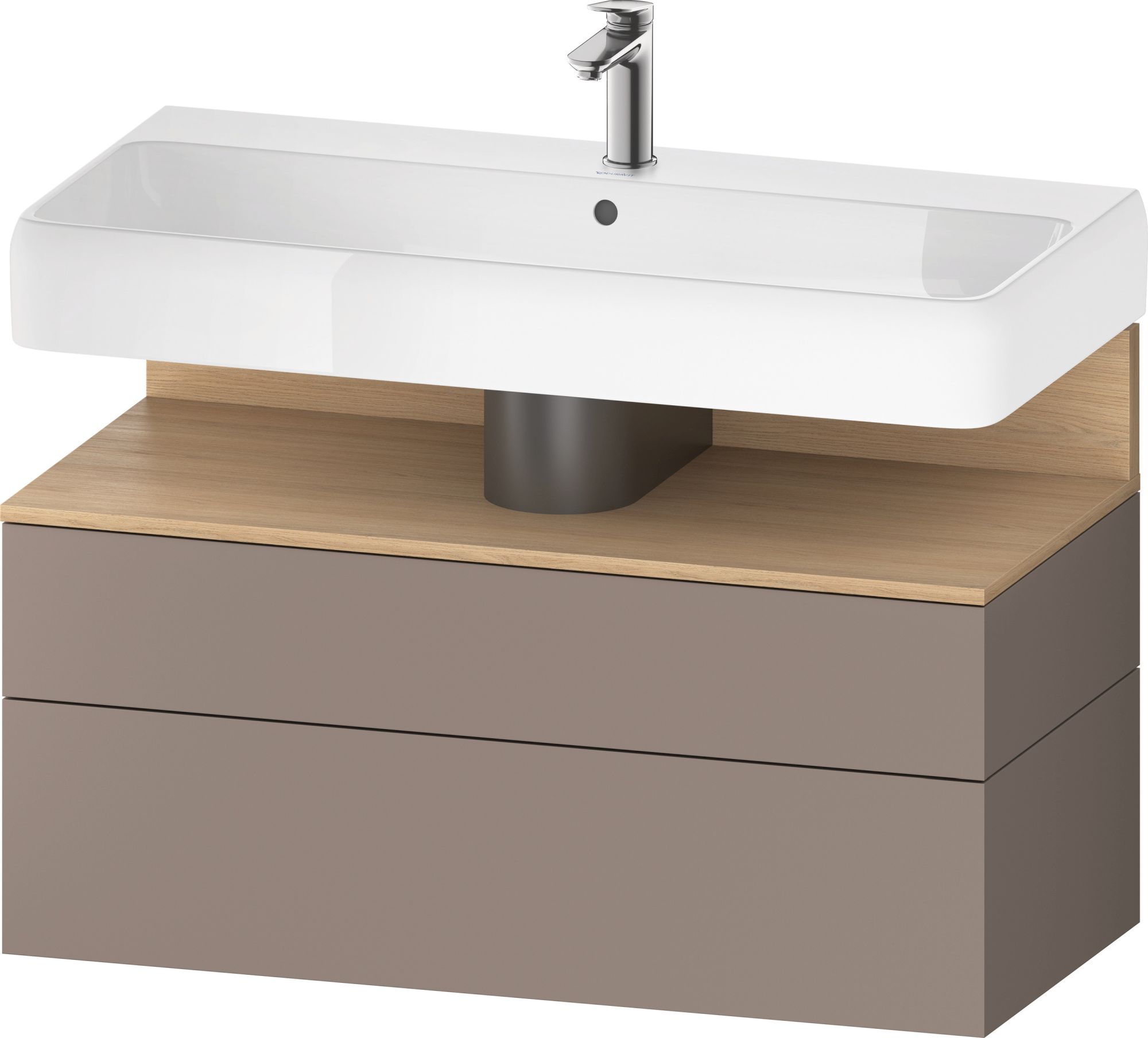 Duravit Qatego skříňka 99x47x59 cm závěsná pod umyvadlo dub QA4395030430010