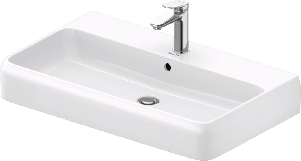 Duravit Qatego umyvadlo 80x47 cm obdélníkový nábytkový bílá 2382800027