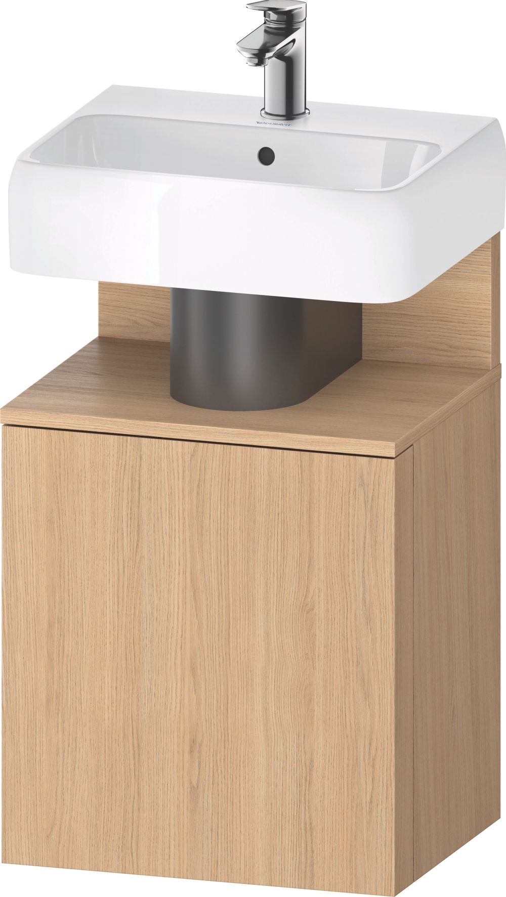 Duravit Qatego skříňka 44x35x64.5 cm pod umyvadlo závěsná dub QA4076L30300000