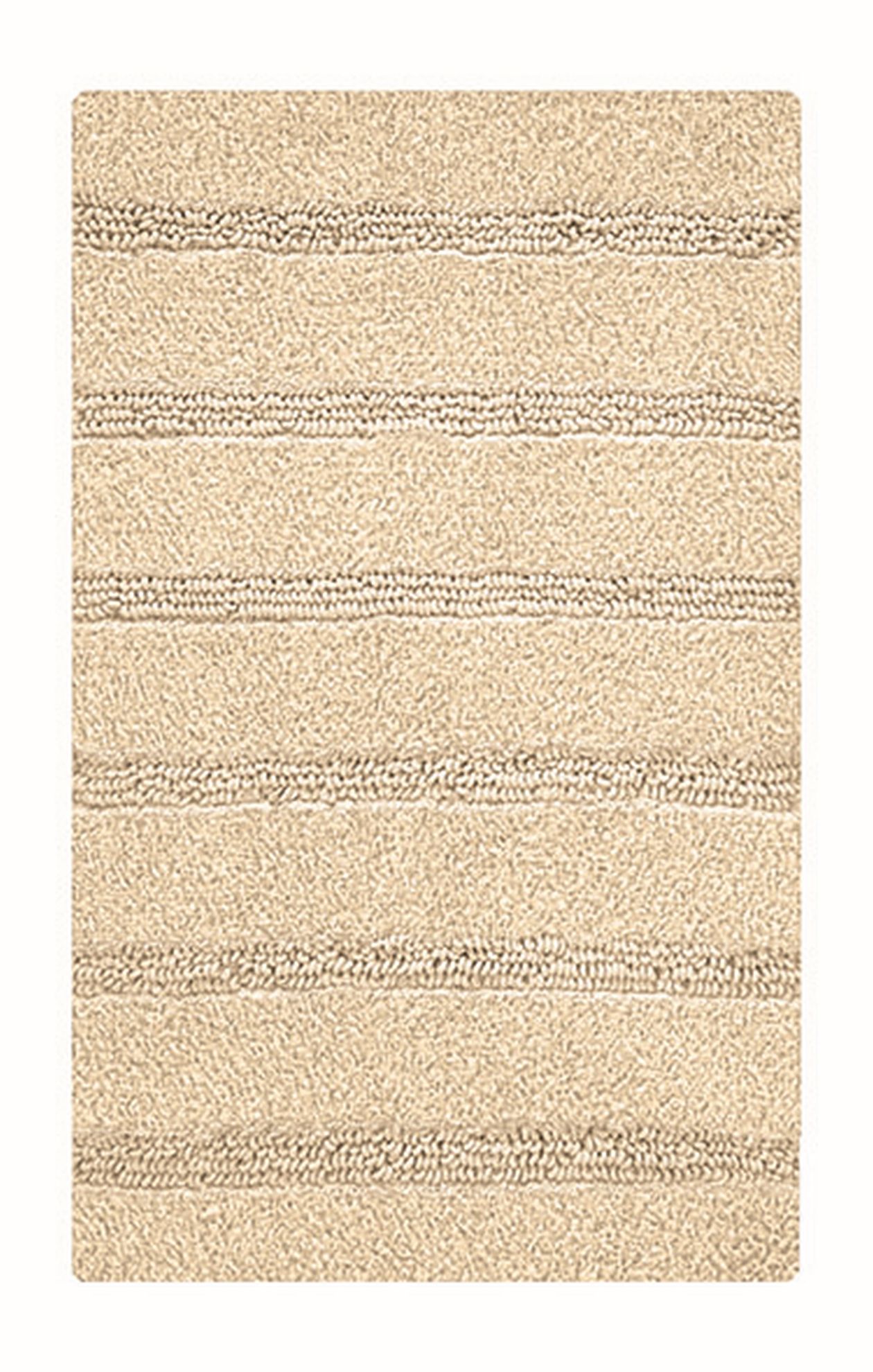 Kleine Wolke Monrovia koupelnová podložka 100x60 cm obdélníkový béžová 4094226360