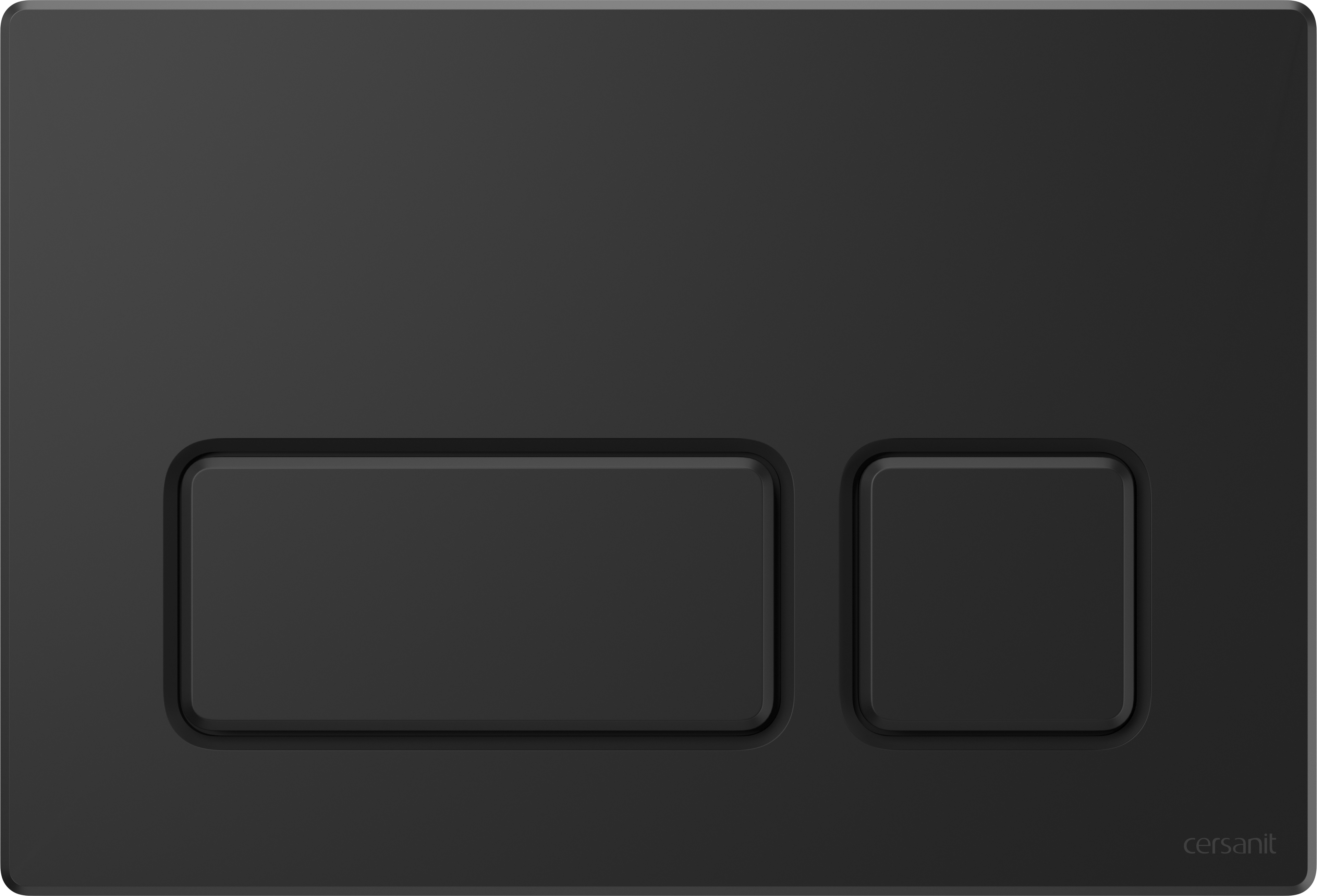 Cersanit Block splachovací tlačítko pro WC černá K97-455