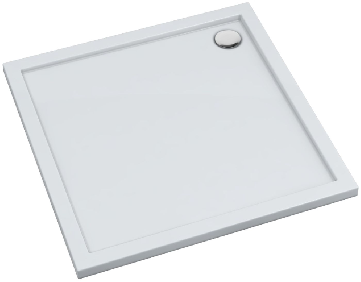 Schedline Estima čtvercová sprchová vanička 90x90 cm bílá 3SP.E2K-9090