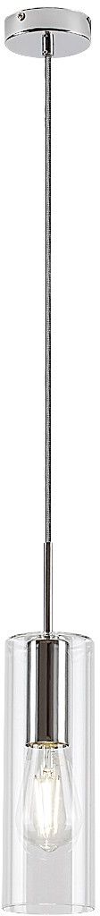 Rabalux Esta závěsné svítidlo 1x40 W chrom-průhledná 72048