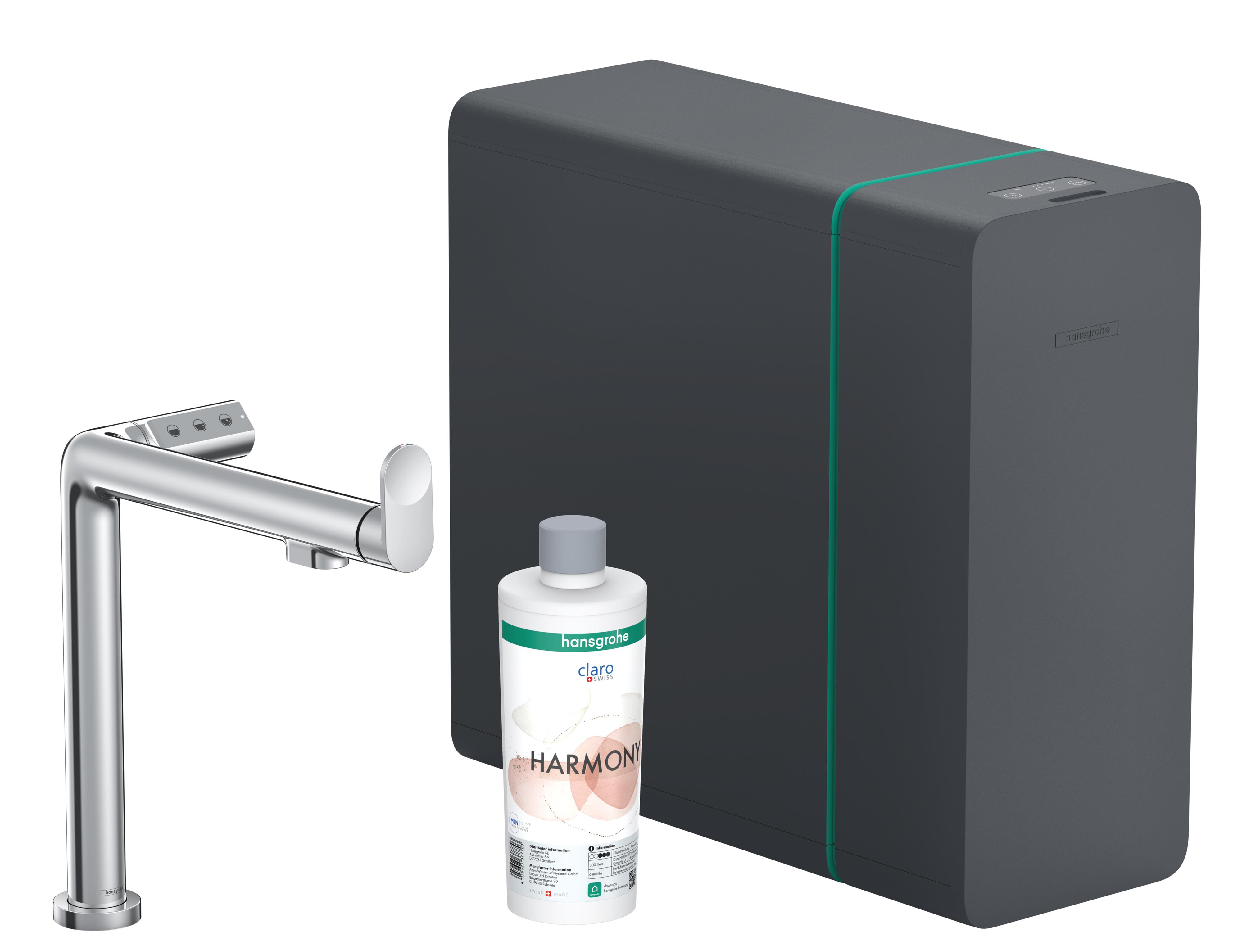 Hansgrohe Aqittura M91 kuchyňská baterie s filtrem stojící chrom 76837000