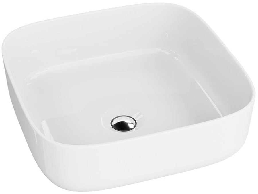LaVita Galera umyvadlo 39x39 cm čtvercový na pult bílá 5900378334323