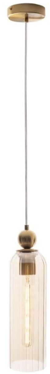 MaxLight Campanila závěsné svítidlo 1x40 W mosaz-šampaňská P0510