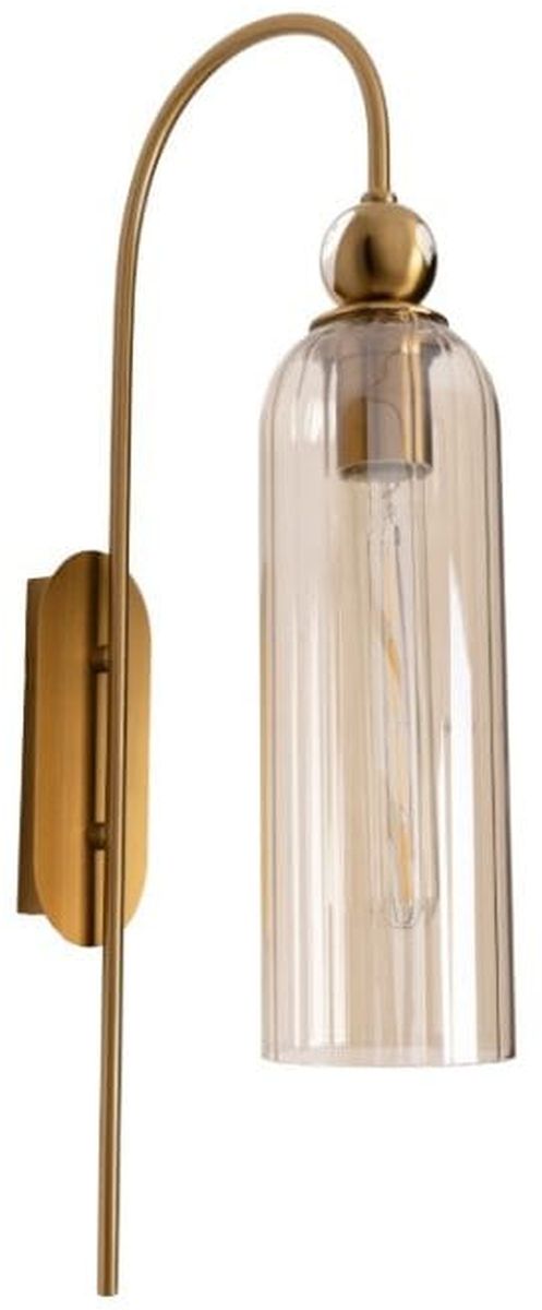 MaxLight Campanila nástěnné svítidlo 1x40 W mosaz-šampaňská W0332