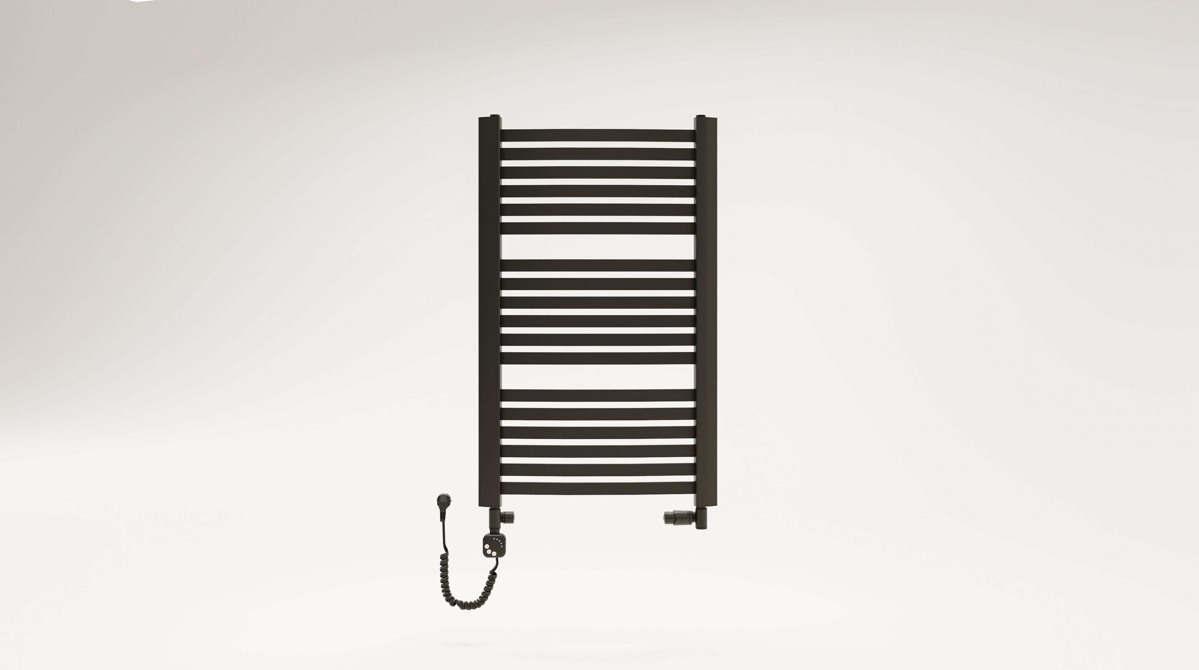 Luxrad Kastor Elektro elektrický radiátor 121.5x48 cm černá KAST1215480S040ERG