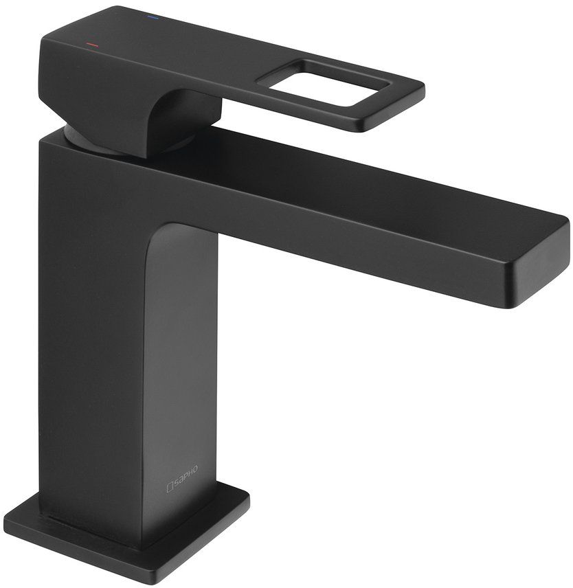 Sapho Forata umyvadlová baterie stojící černá FT002/15