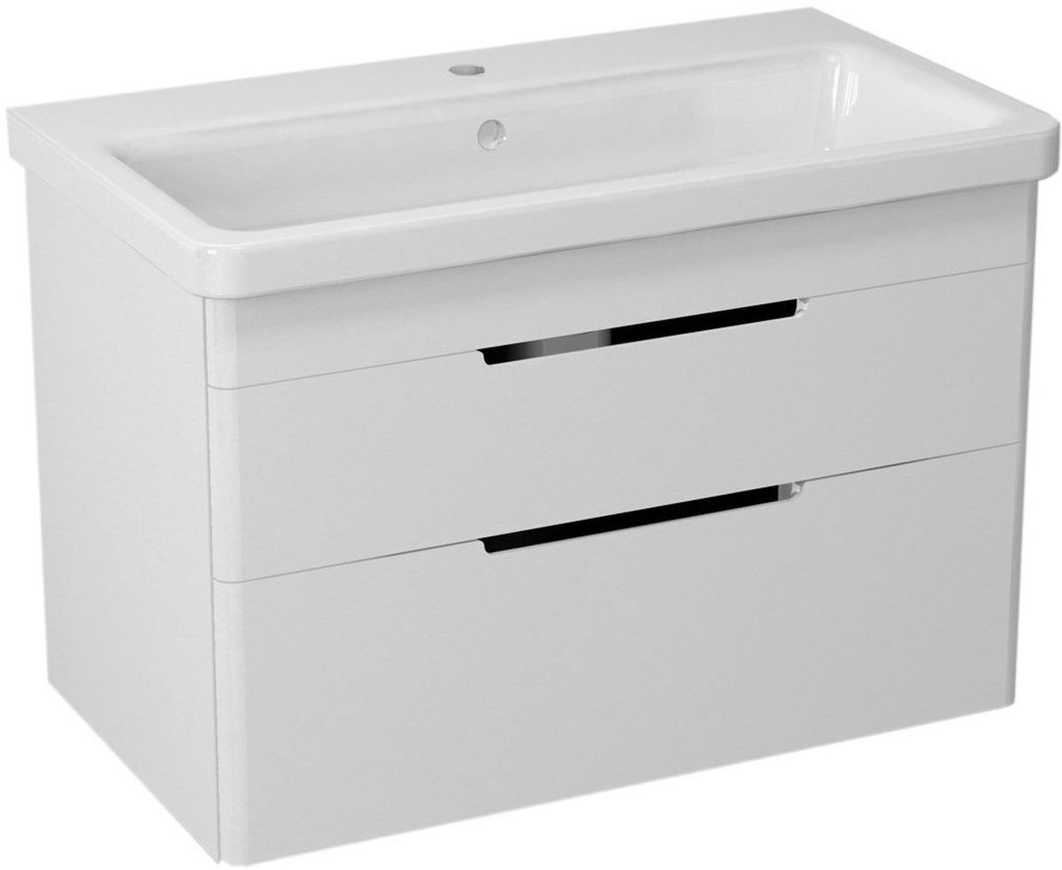 Sapho Ella skříňka 76.5x43x50 cm pod umyvadlo závěsná bílá EL080-3030