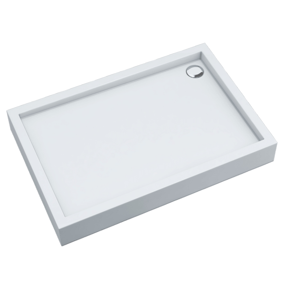 Schedline Favory Plus obdélníková sprchová vanička 100x80 cm bílá 3ST.F1P-80100