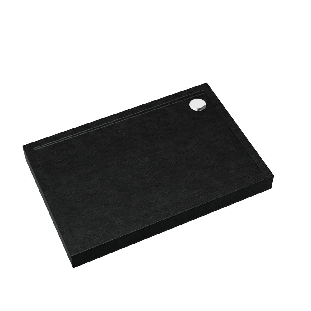 Schedline Cameron Black Stone obdélníková sprchová vanička 120x90 cm černá 3ST.C1P-90120/C/ST