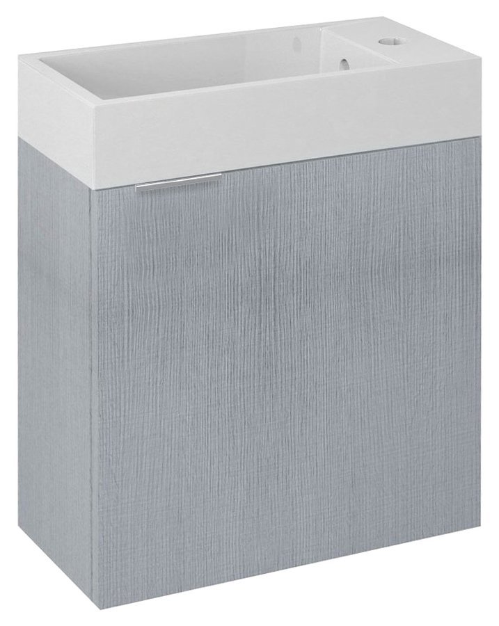 Sapho Latus skříňka 49.5x24.5x50 cm pod umyvadlo závěsná dub LT410-1111