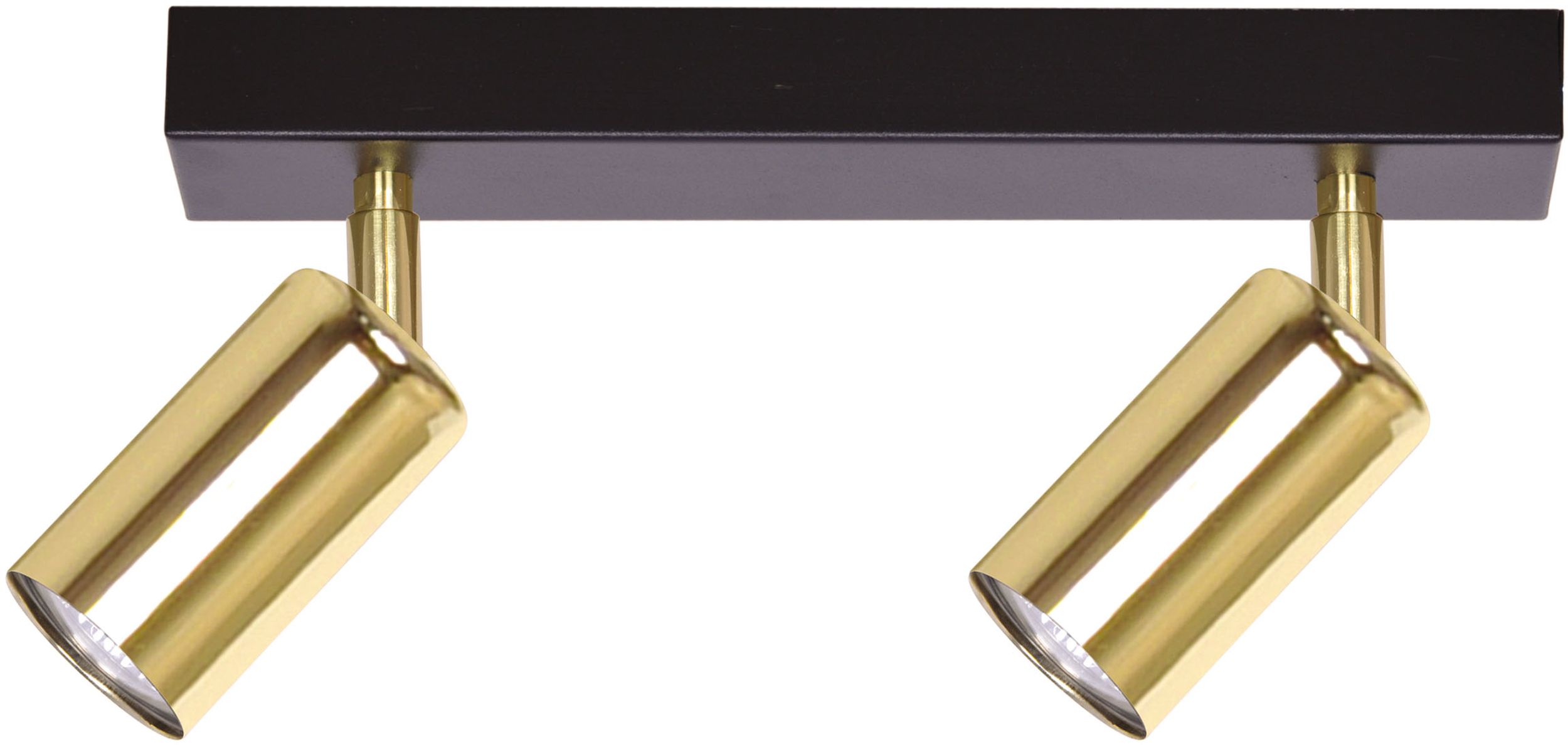 Kaja Polo závěsné svítidlo 2x10 W černá-zlatá K-5141