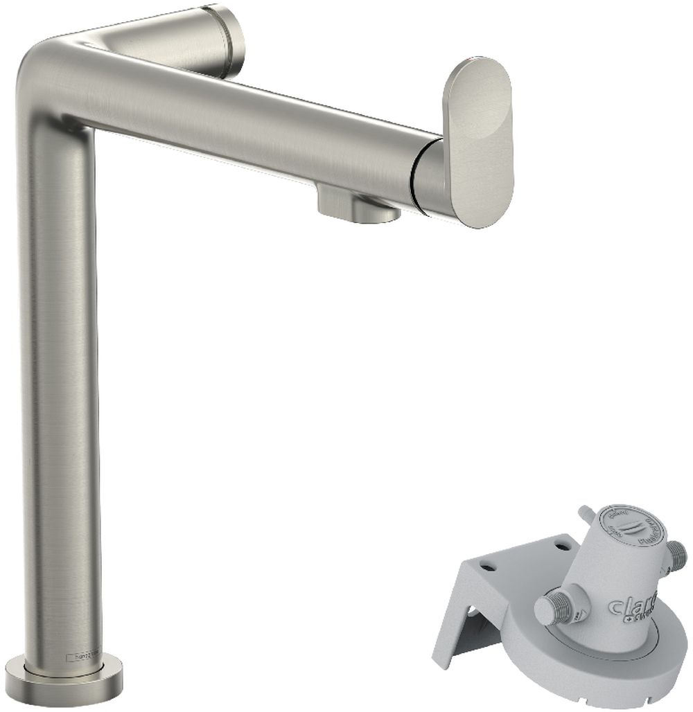 Hansgrohe Aqittura M91 baterie pro vodní filtr stojící ušlechtilá ocel 76804800