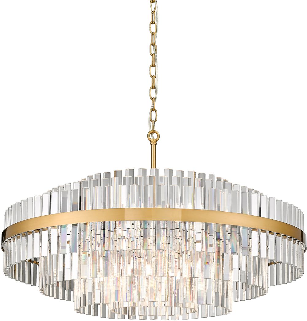 Zuma Line Constantinople závěsné svítidlo x28 W mosaz P0567-16A-2GAC