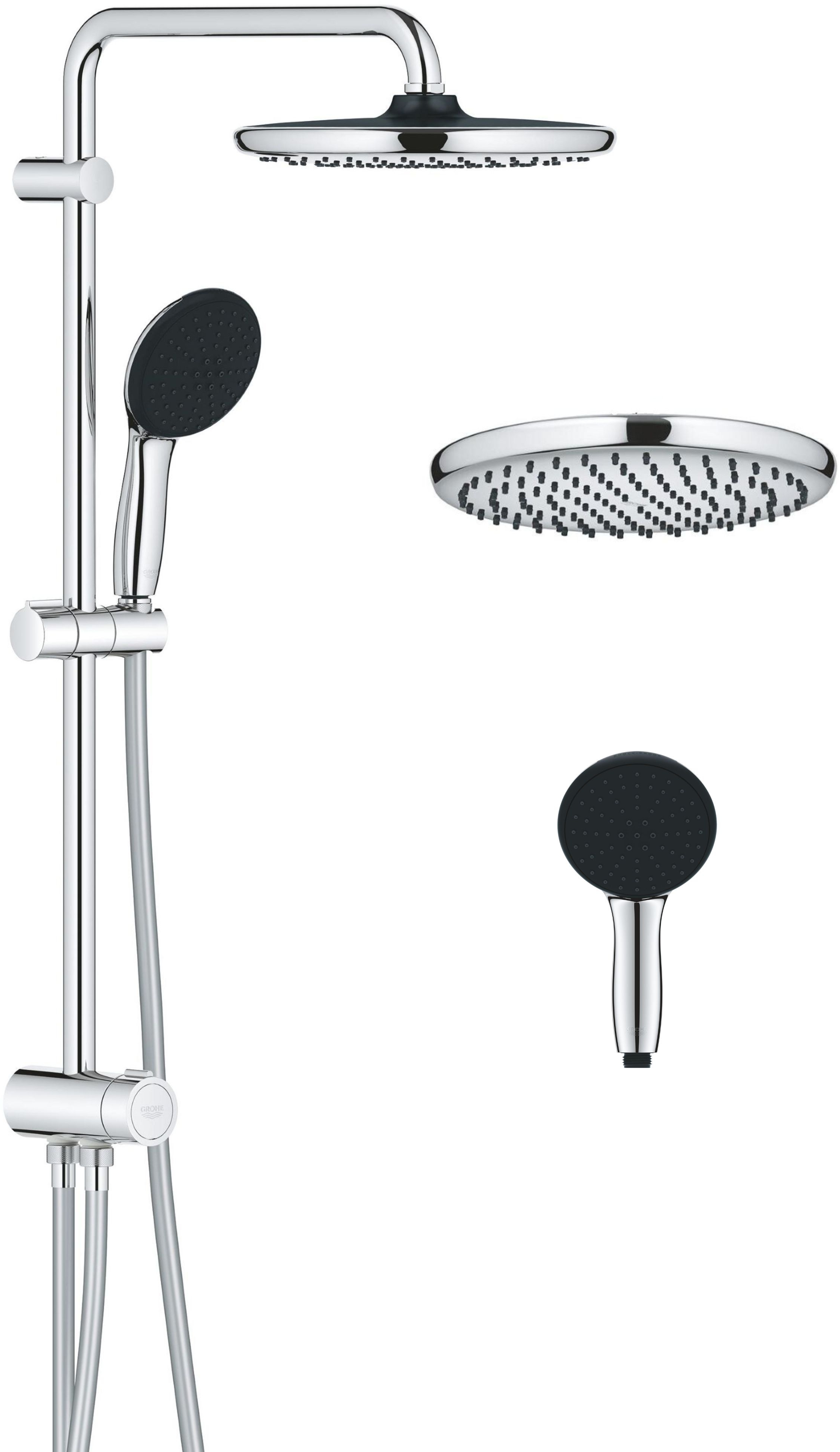 Grohe Vitalio Start System sprchová sada na stěnu ano chrom 26680001