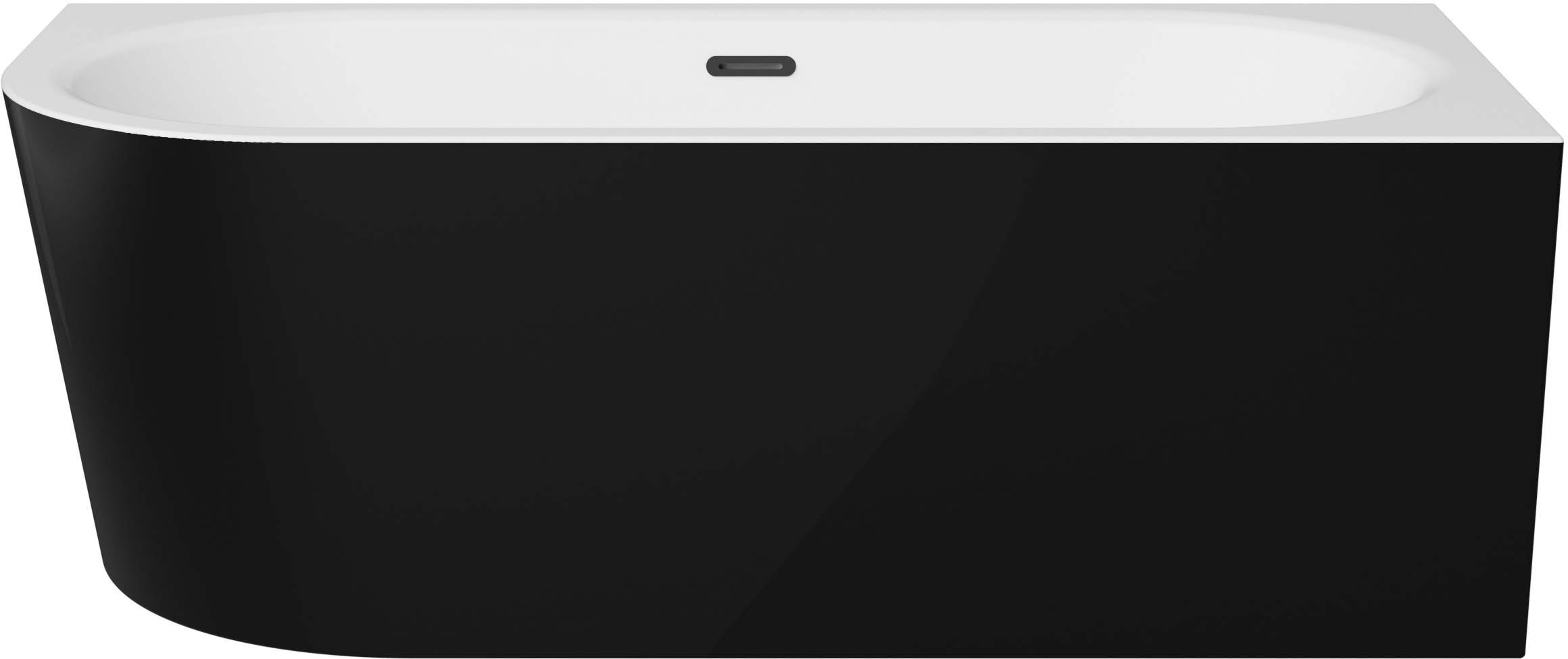 Besco Avita A-Line vana ke stěně 150x75 cm obdélníková dvoubarevná #WAA-15ABPCS