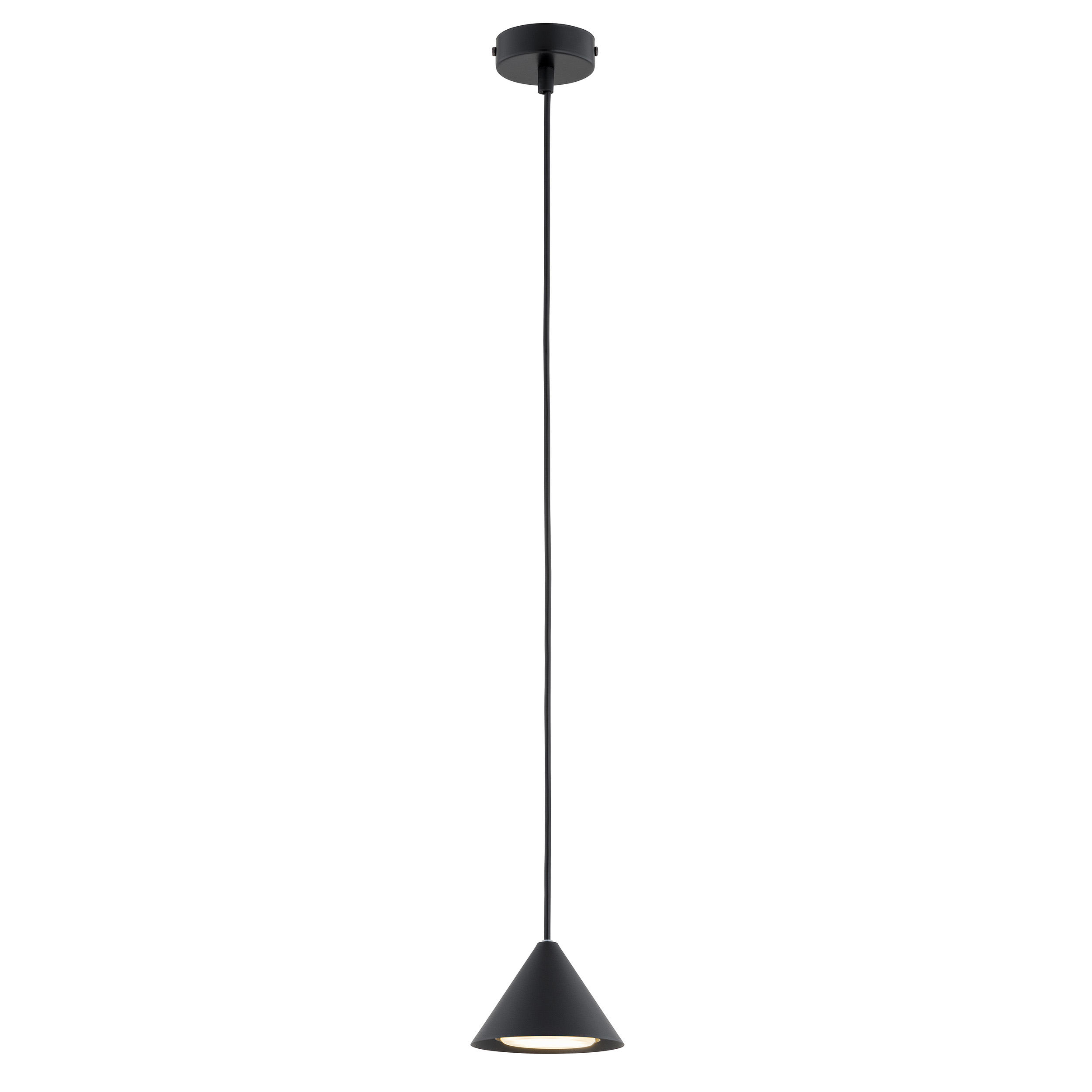 Emibig Elit závěsné svítidlo 1x12 W černá 1330/1