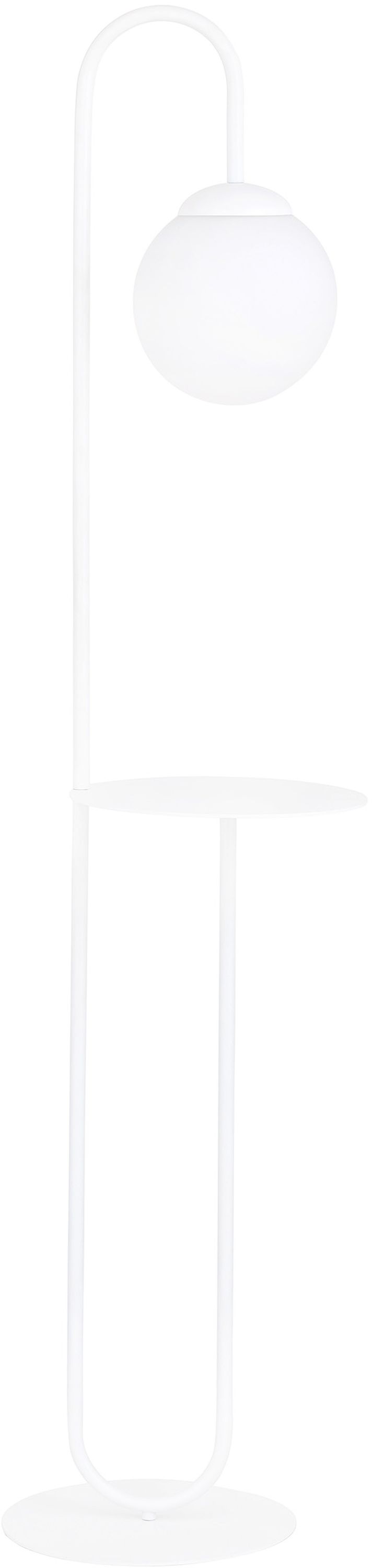 Emibig Bari stojací lampa 1x15 W bílá 1236/LP1