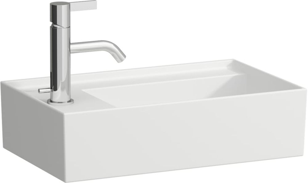 Laufen Kartell umyvadlo 46x28 cm obdélníkový klasický bílá lesk H8153354001111