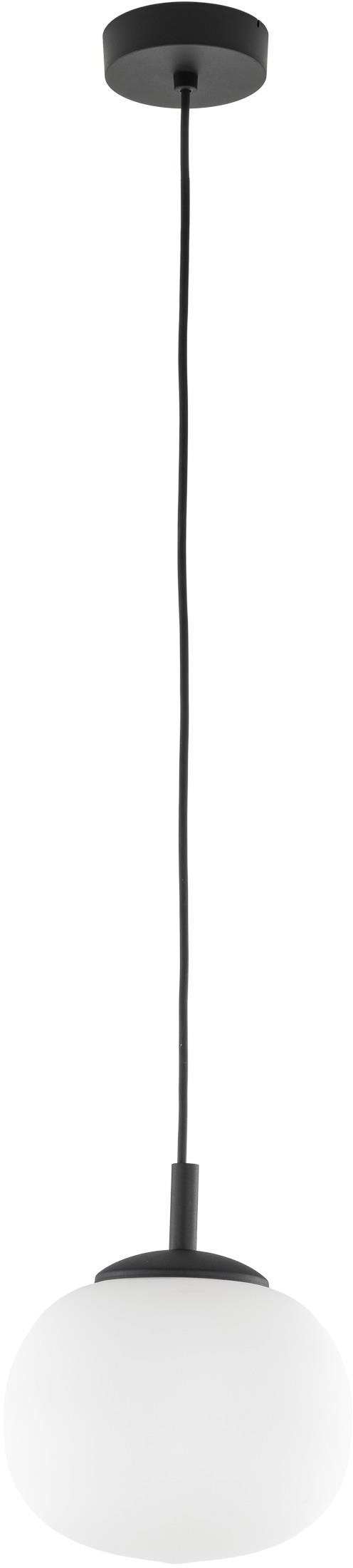 TK Lighting Vibe závěsné svítidlo 1x15 W bílá-černá 5824