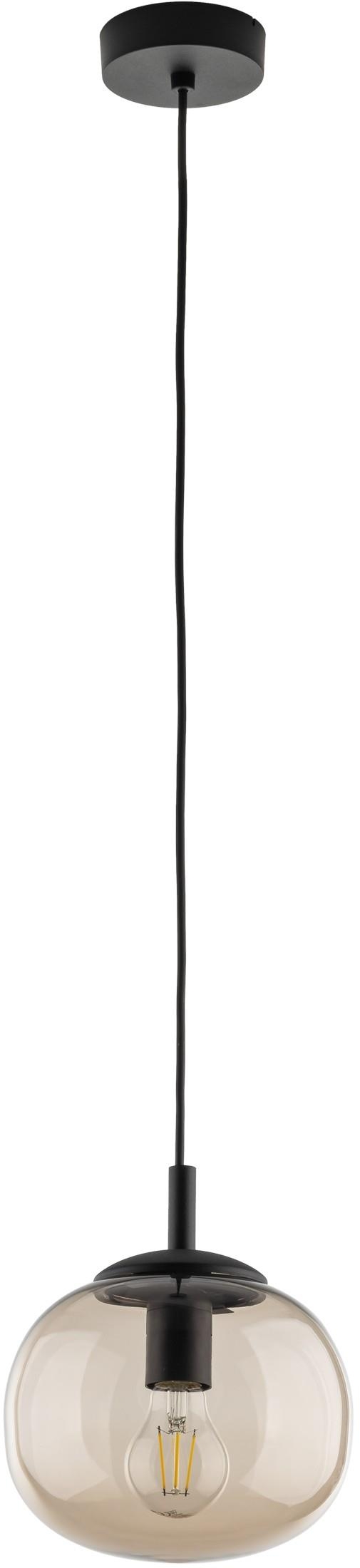 TK Lighting Vibe závěsné svítidlo 1x15 W černá 5826