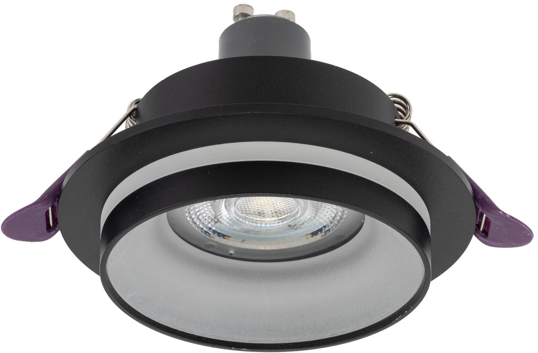 TK Lighting Jet zapuštěná světla 1x5 W černá 6920