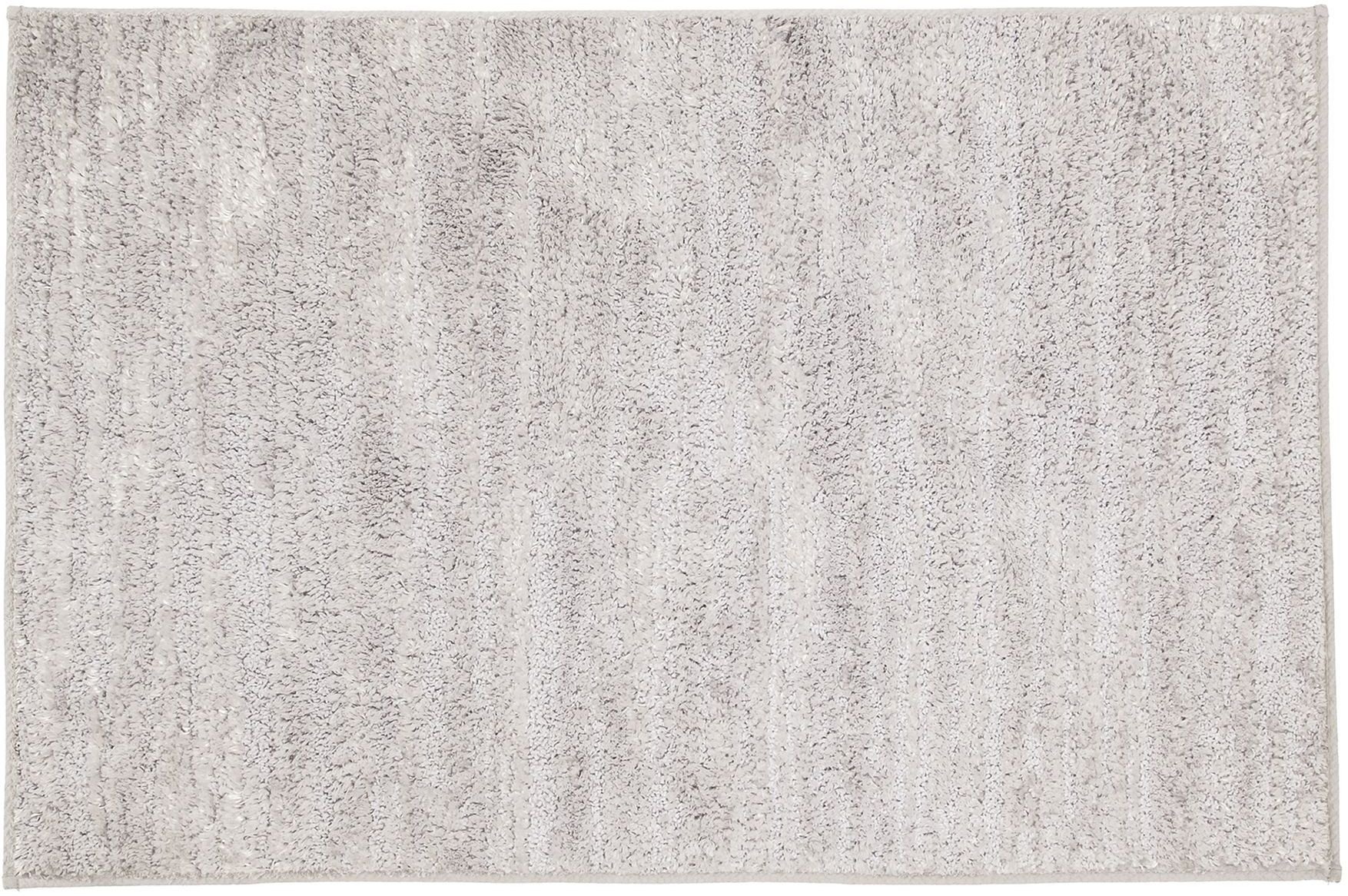 Kleine Wolke Glow koupelnová podložka 120x70 cm obdélníkový bílá-šedá 9186158225