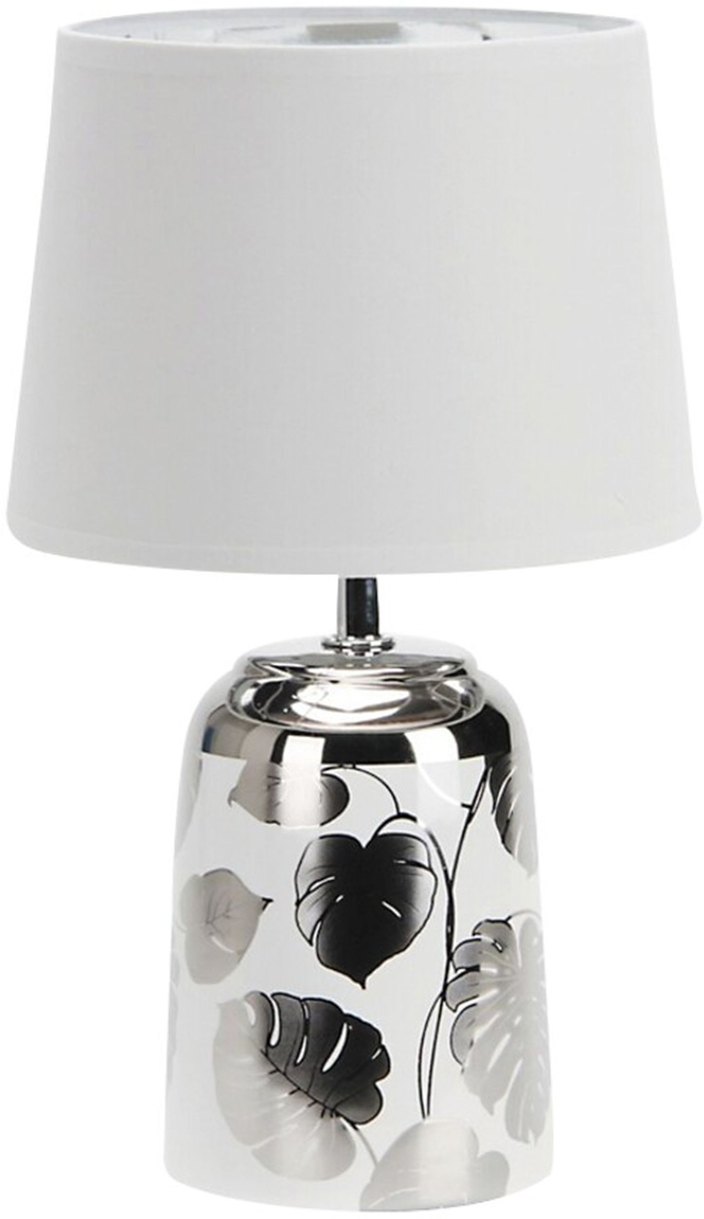 Rabalux Sonal stolní lampa 1x40 W bílá-stříbrná 4548