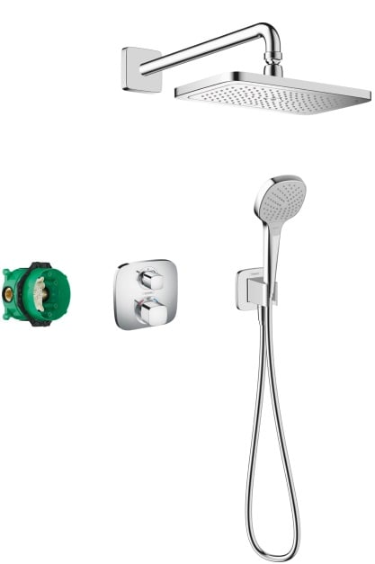 Hansgrohe Croma E sprchová sada pod omítku s termostatem ano chrom 27953000