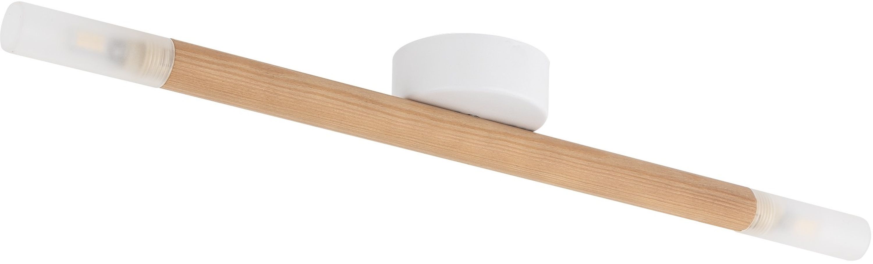 TK Lighting Noble nástěnné svítidlo 2x6 W bílá-dřevo 4523
