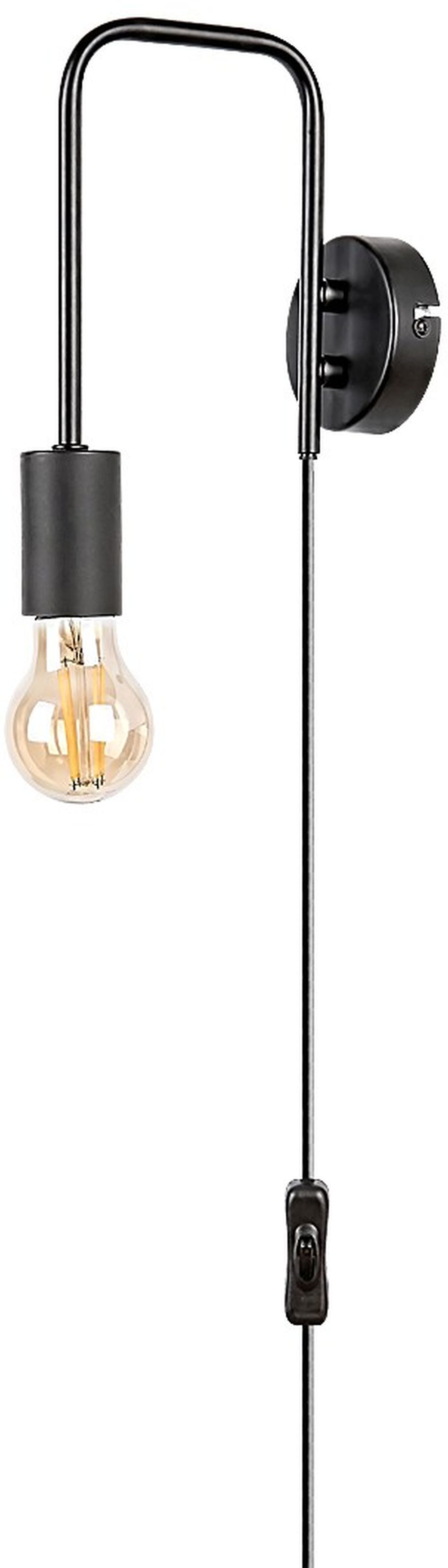 Rabalux Manzur nástěnné svítidlo 1x40 W černá 71022