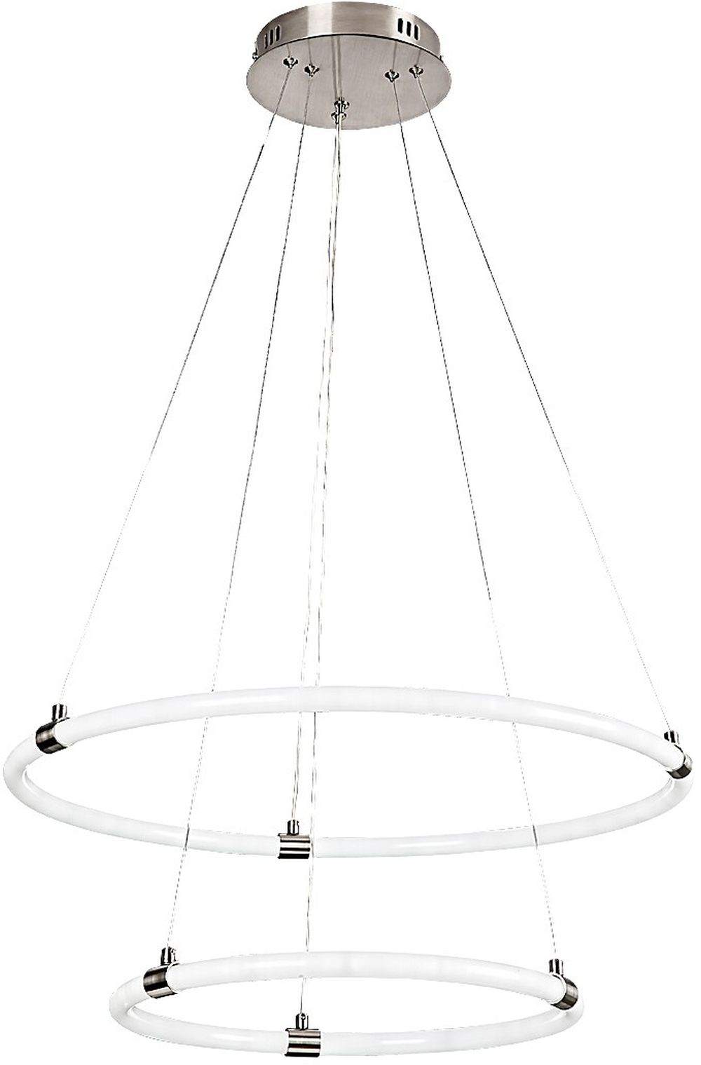 Rabalux Irelia závěsné svítidlo 2x55 W chrom-satén 72009